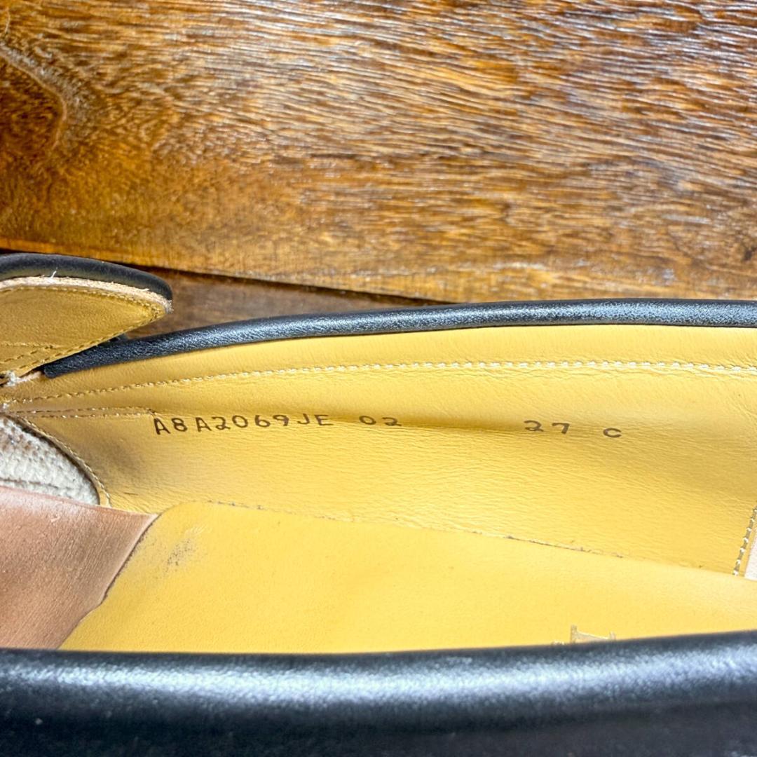 【美品】◆REGAL◆リーガル 27.0cm ローファー レザー 革靴 黒