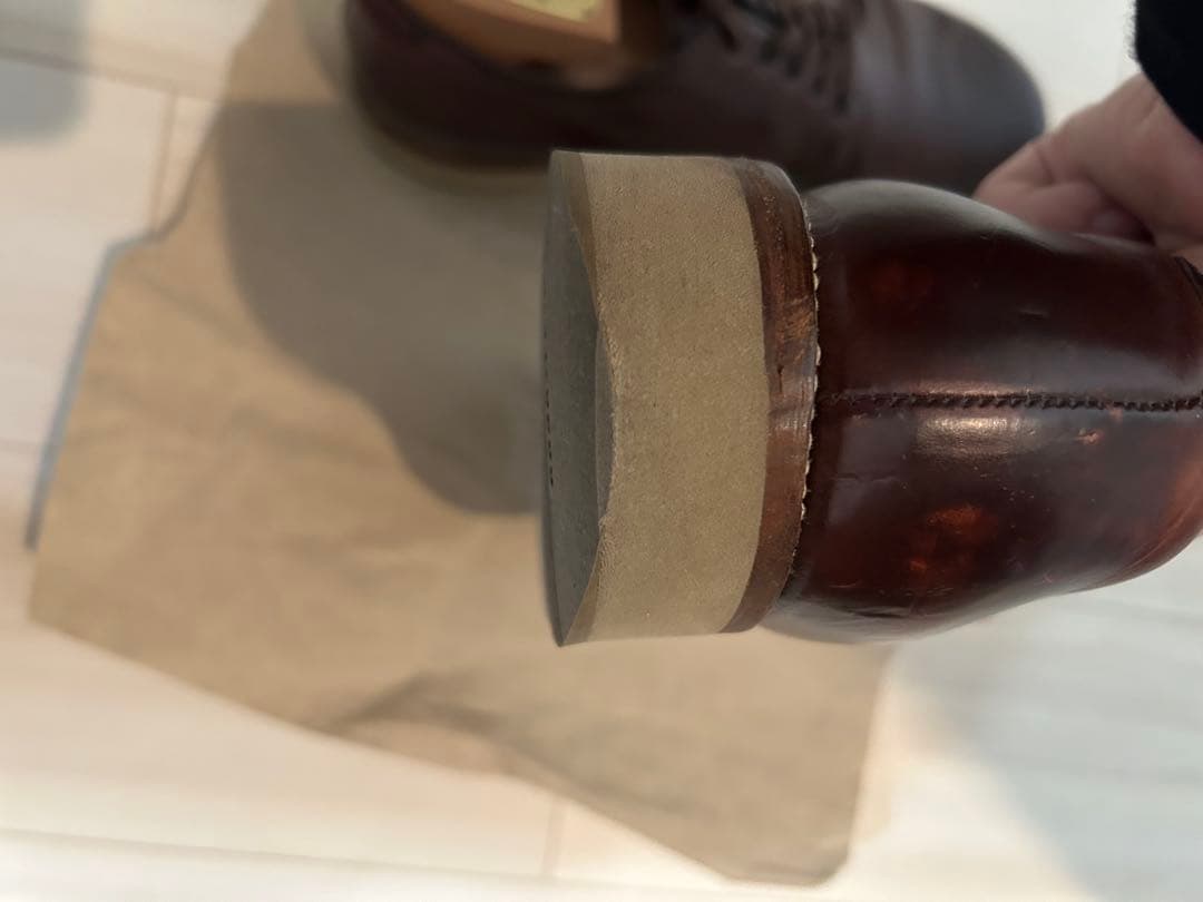 ト*松様 ALDEN オールデン53663クロムエクセルプレーントゥ7D なとり