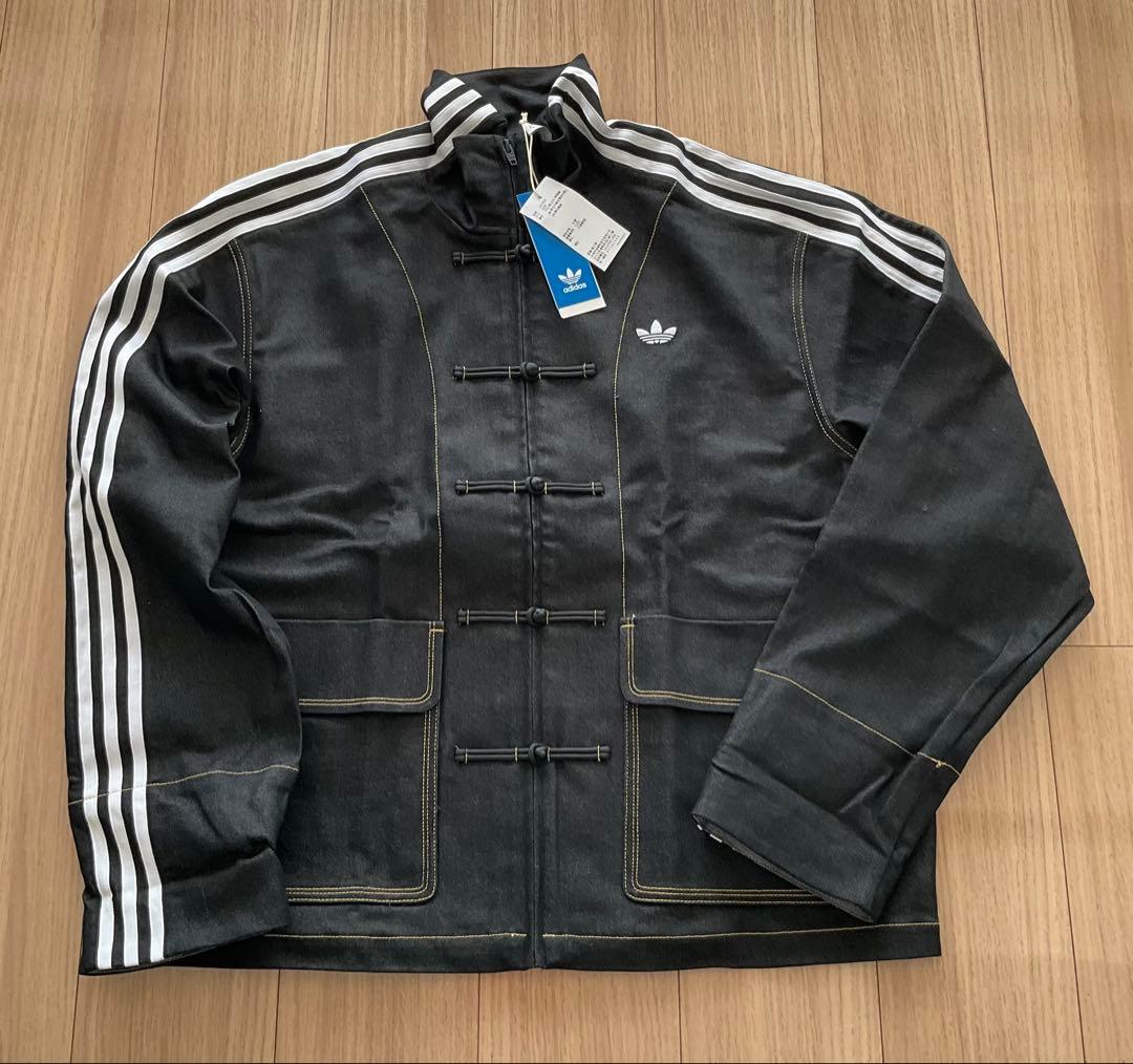 adidas チャイナトラックトップ デニムブラック 日本未発売 新品