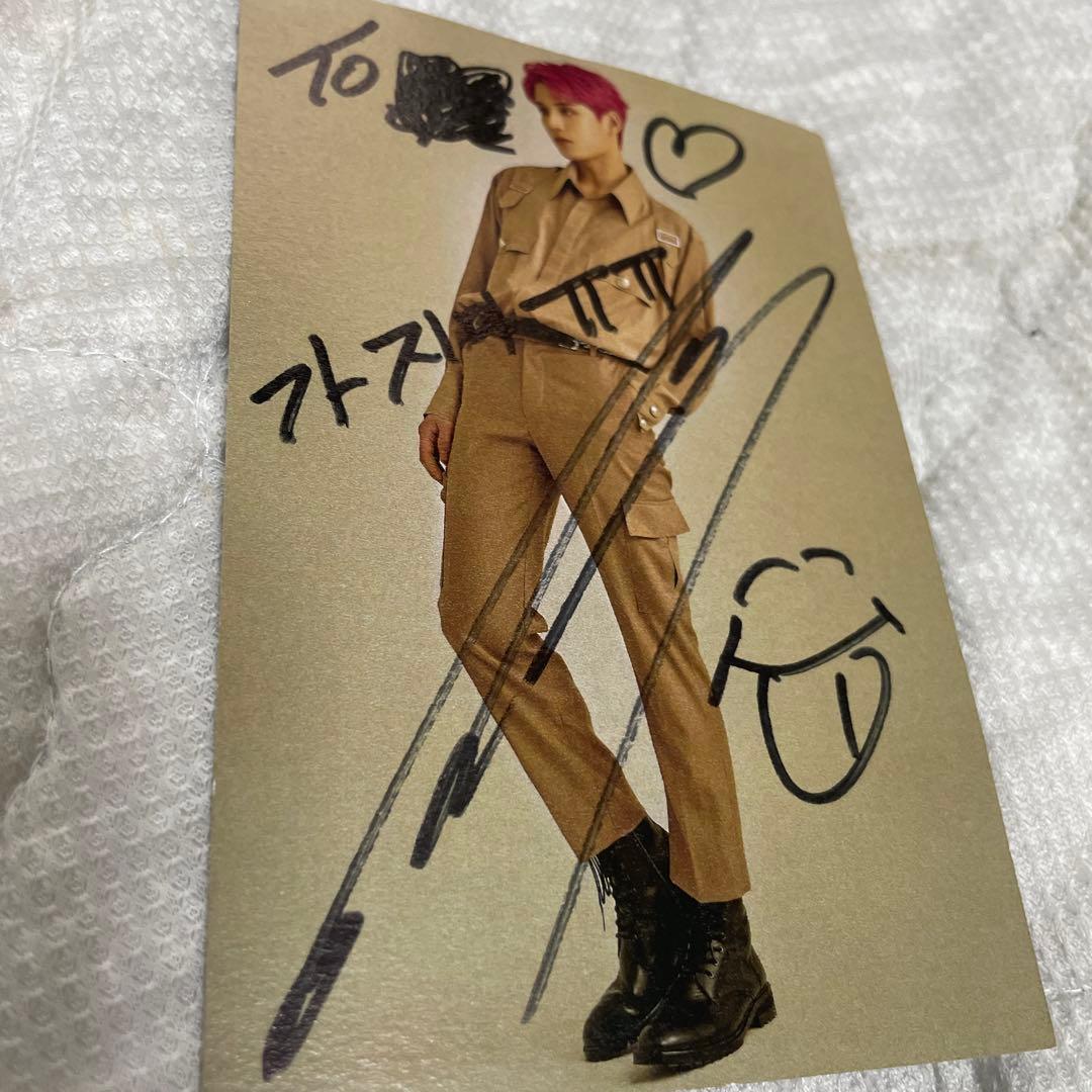 キムジウン ZB1 ゼベワン ボイプラ レア！直筆サイン入り - メルカリ