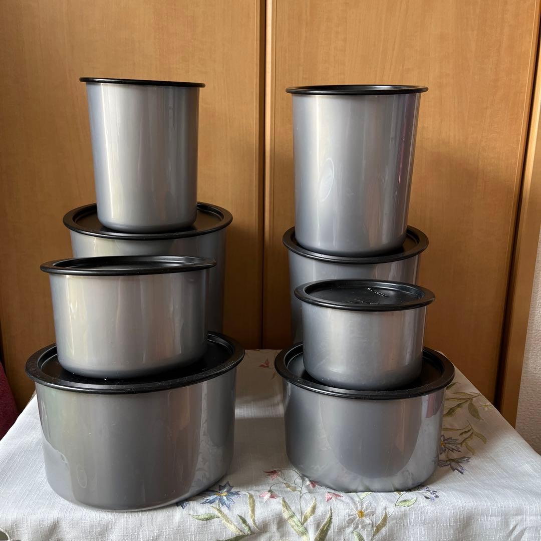 タッパーウェア ８点セット タッパーウエア 容器8点 計21点セット - メルカリ