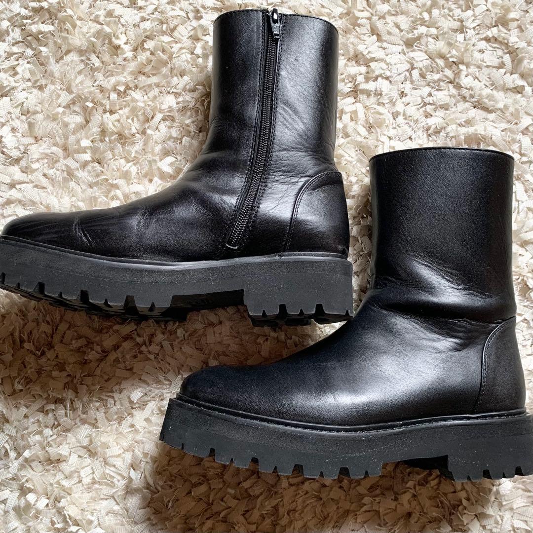 Deuxieme Classe CAMINANDO SIDE ZIP ブーツ37 - メルカリ