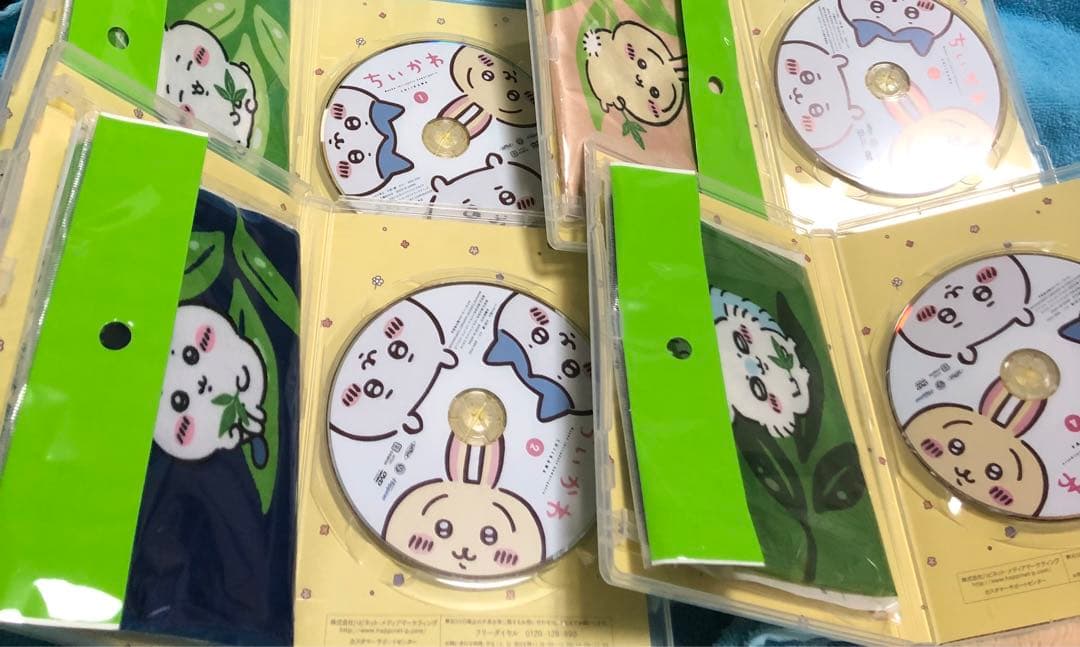 DVD ちいかわ 1 2 3 4巻セット 綾鷹ポーチ - メルカリ