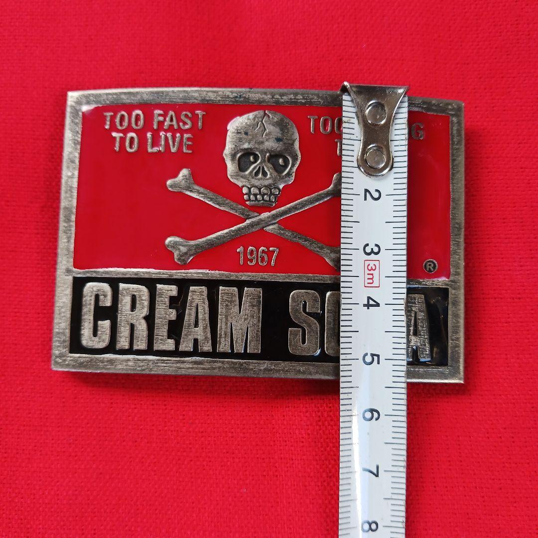 クリームソーダ 40周年 バックル 当時物 - メルカリ