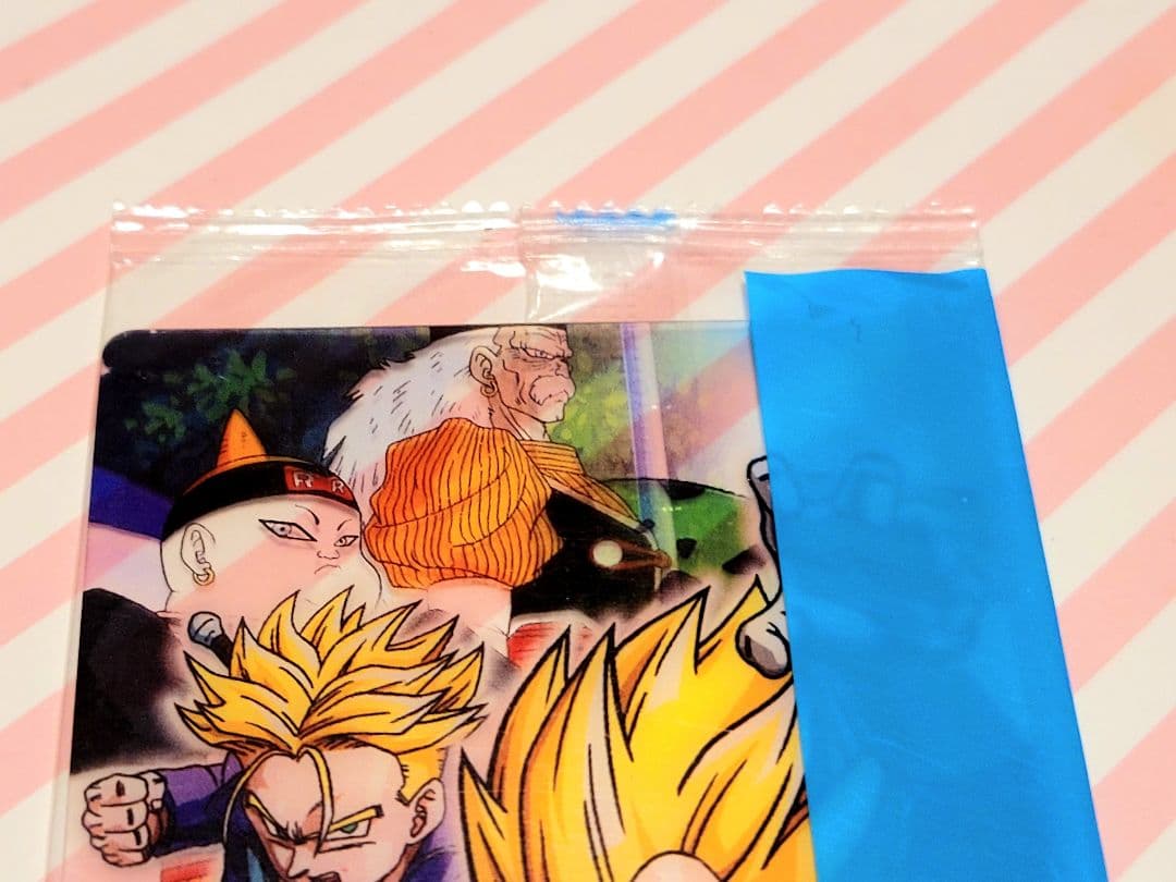 ドラゴンボール 森永 585 ベジータ トランクス 19号 20号 ウエハース