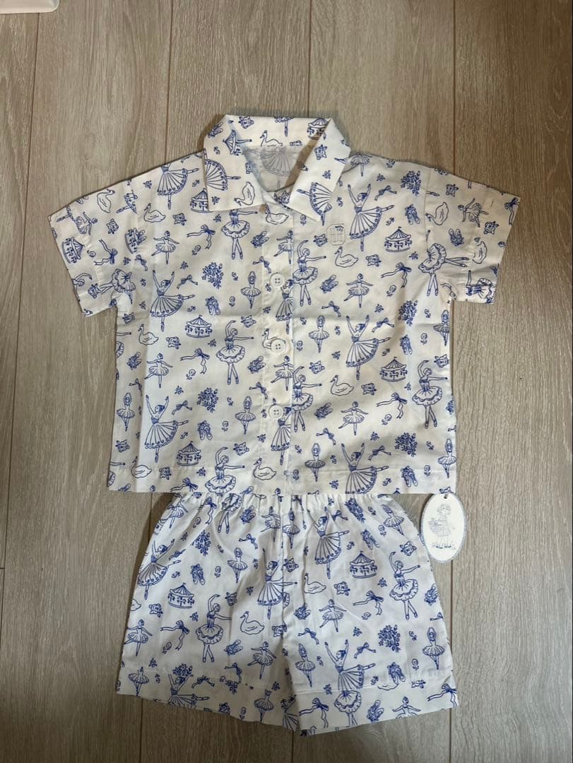 新品 house on the hill Pajamas Ballet 80 Hen House - Women's Organic Cotton Long PJ Set - Ballet Pink