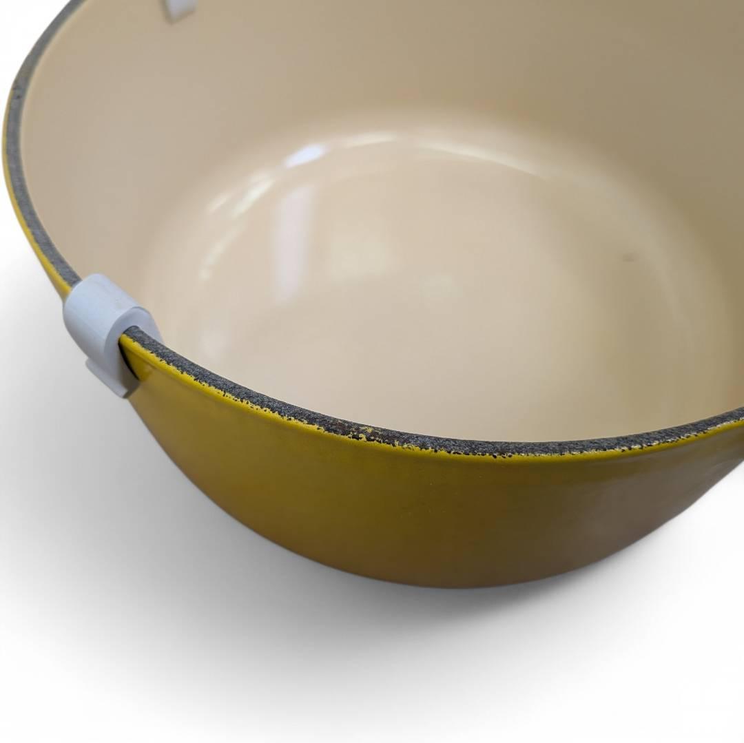 【未使用】Le Creuset ルクルーゼ 18cm 1.8L イエロー