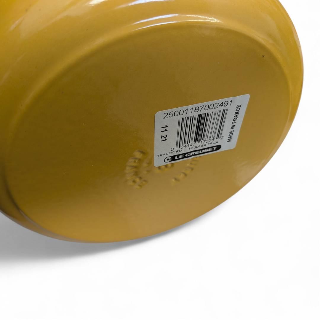【未使用】Le Creuset ルクルーゼ 18cm 1.8L イエロー