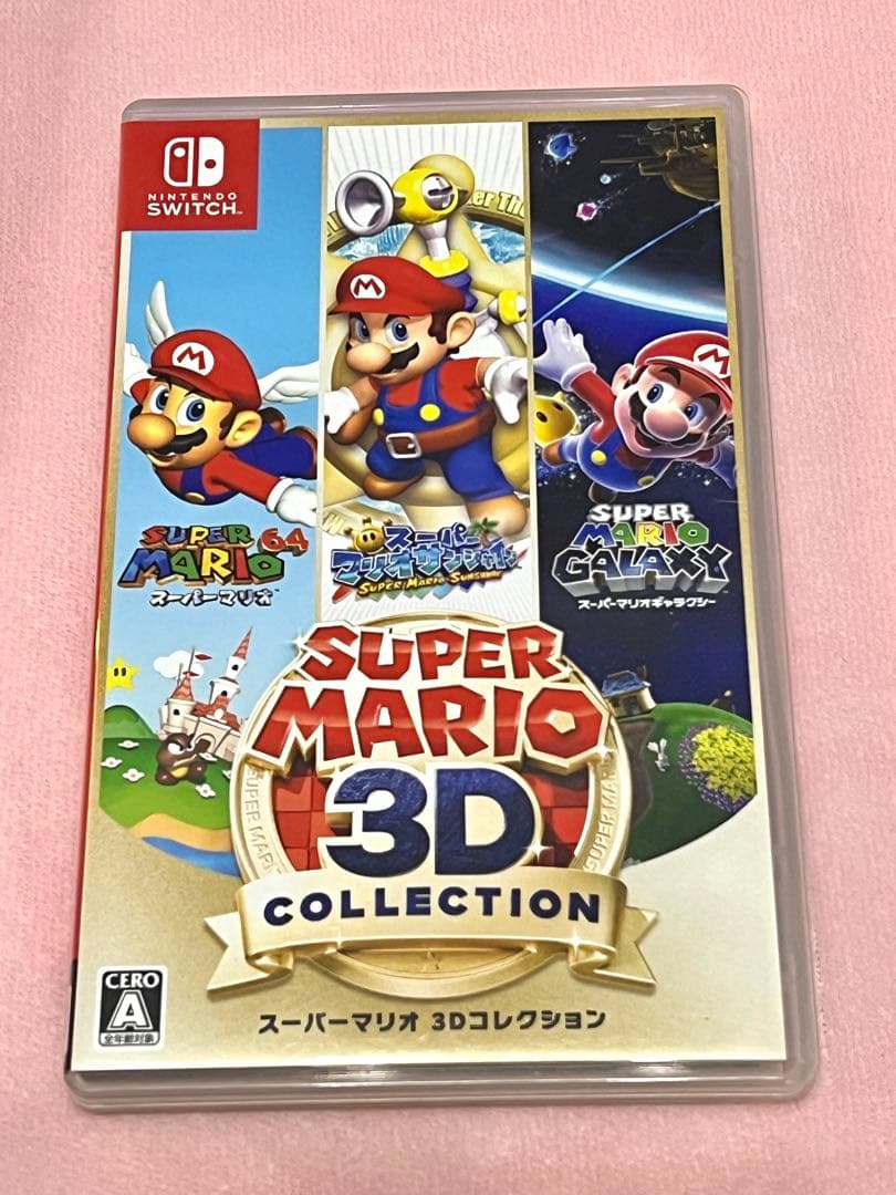 【美品】スーパーマリオ 3Dコレクション★生産終了の希少品★動作確認済 ⭐️生産終了品⭐️ スーパーマリオ 3Dコレクション Switch用ソフト