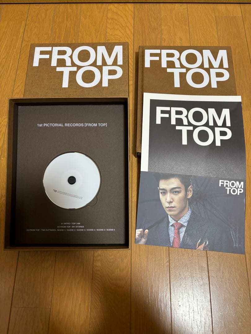 FROM TOP 写真集 BIGBANG BIGBANG T.O.P 1st PICTORIAL RECORDS FROM TOP First limited