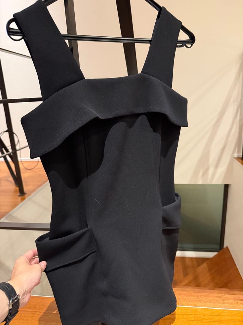 akiki ショートワンピース SLY | COLLARED CABLE KNIT ショートワンピース (ワンピース(ミニ