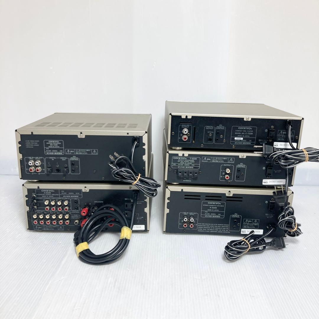 ジャンク ONKYO INTEC275 コンポ オーディオシステム A992-M - メルカリ