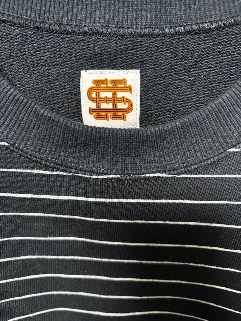 SEESEE BOARDER CREW SWEAT ネイビー - メルカリ