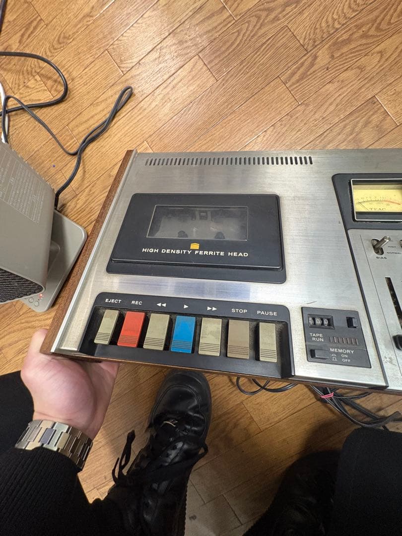 OS-93 TEAC カセットデッキ 高密度フェリヘッド - メルカリ