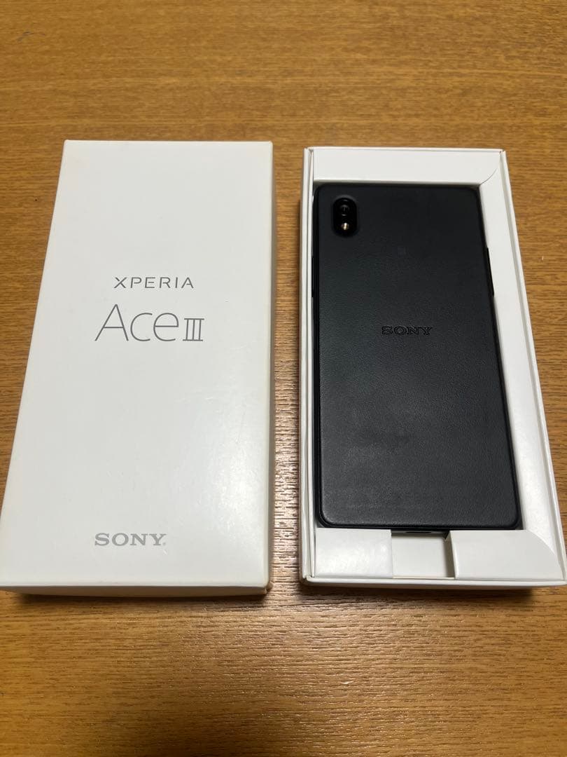 【美品】Xperia Ace III（3）　バッテリー最大容量80％以上 Sony エクスペリア(Xperia 10 Ⅲ| Xperia 1 Ⅲ| Xperia 5 Ⅲ| Xperia