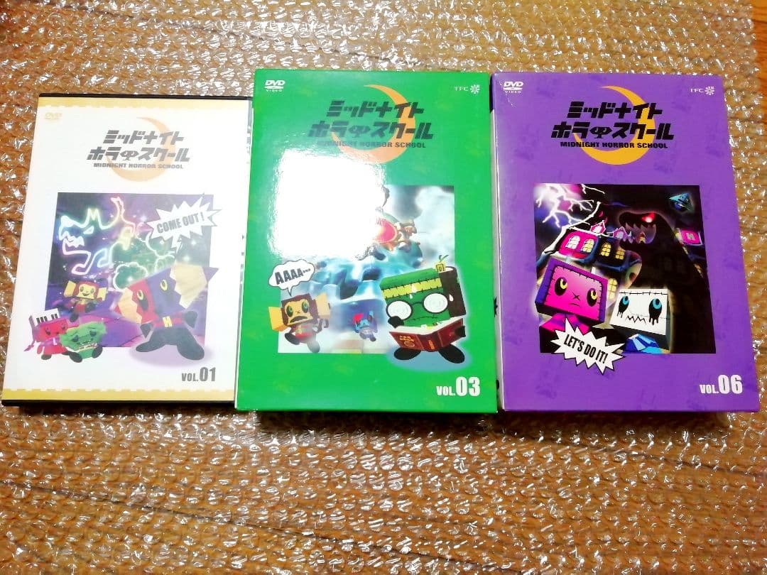 ミッドナイトホラースクール DVD 1 3 6 初回生産限定特典フィギュア