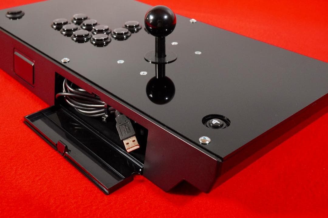 PS5対応】ファイティングエッジ 右手24mm仕様 ボタン増設カスタム ⑨