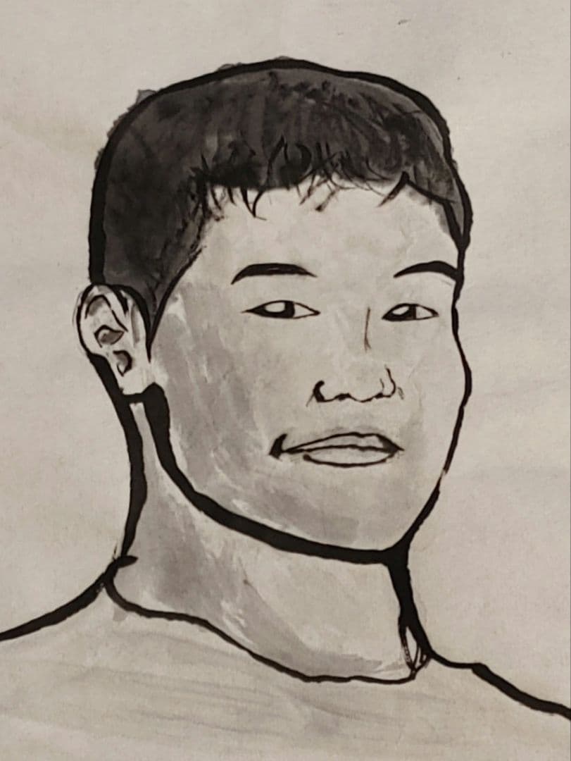 迫真美術部 水墨画と化した先輩 - メルカリ