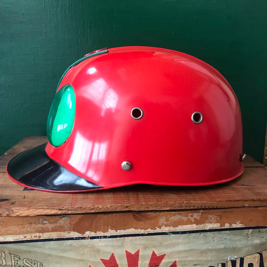 仮面ライダーV3 【当時物】美品 少年仮面ライダー隊 ヘルメット - メルカリ