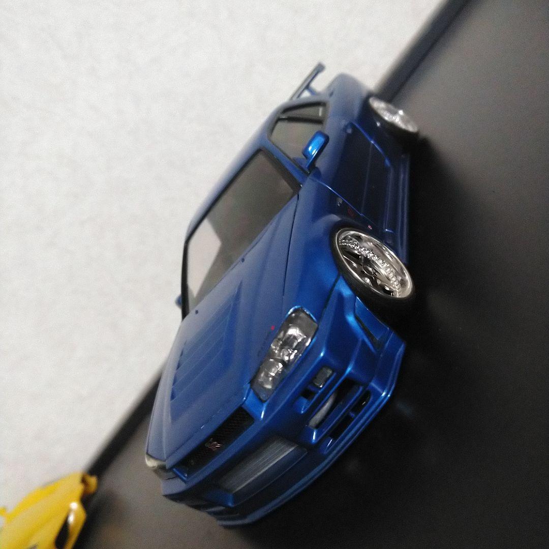 TAKE　青島1/24スカイラインGT-R34プラモデル完成品 1/24 ワイルド・スピード R34 スカイライン GT-R｜株式会社 青島文化教材社