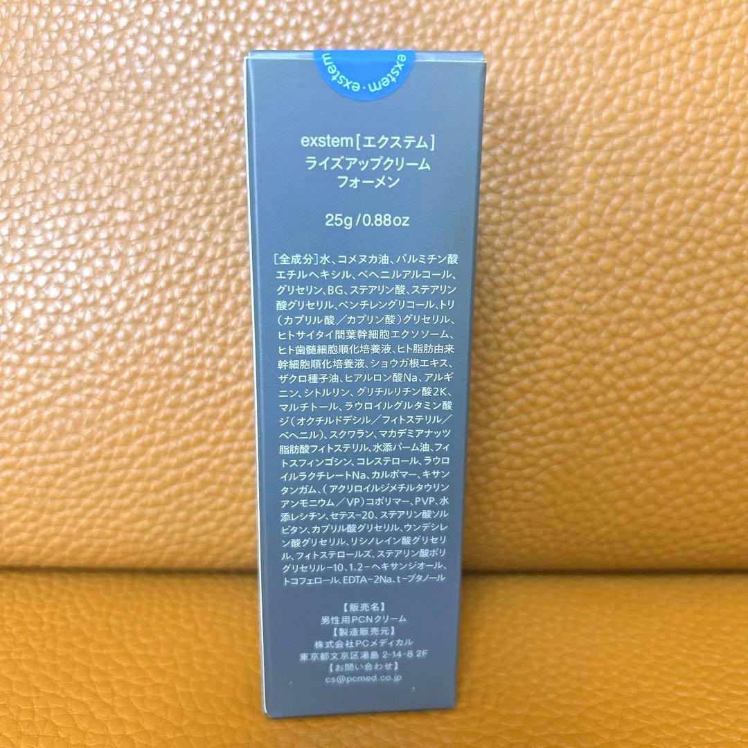 エクステム ライズアップクリーム フォーメン 25g 新品 即速発送 匿名
