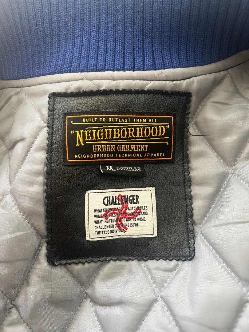 NEIGHBORHOOD CHALLENGER スタジャン - メルカリ