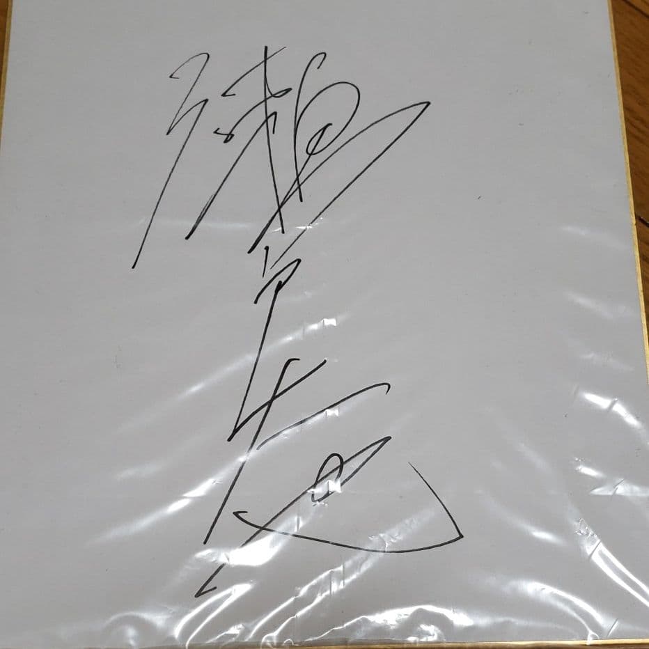 直筆サイン色紙 瀬戸大也選手 競泳 - メルカリ
