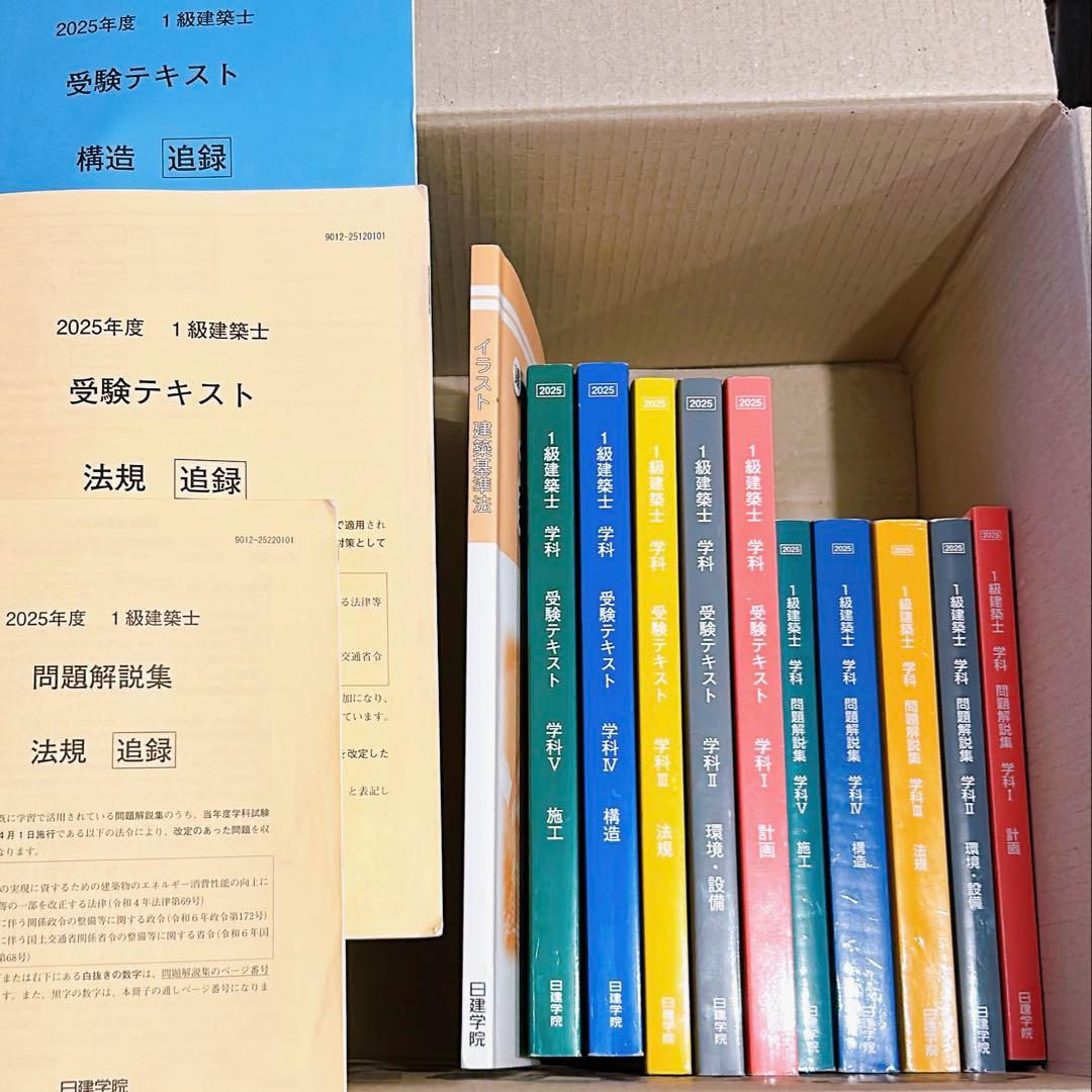 書き込みなし 令和7年 2025年 1級建築士 日建設計