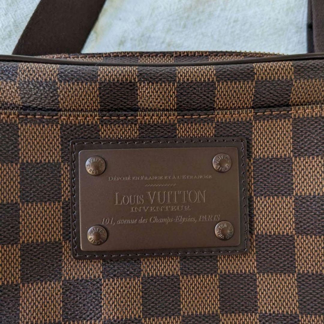 美品 ルイヴィトン ダミエ バムバッグ ブルックリン - メルカリ