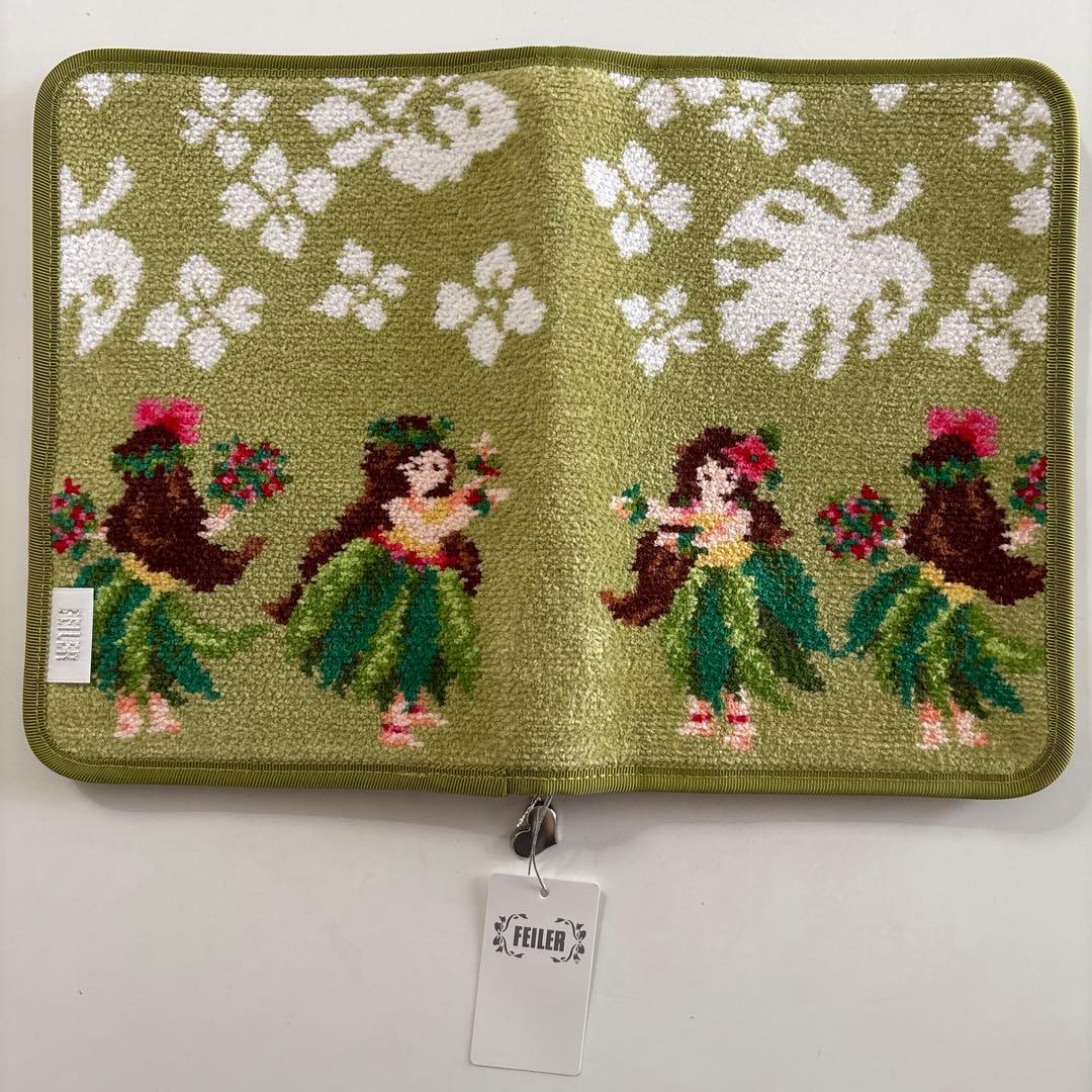 新品未使用 FEILER マナマナ マルチケース ライトグリーン フラガール