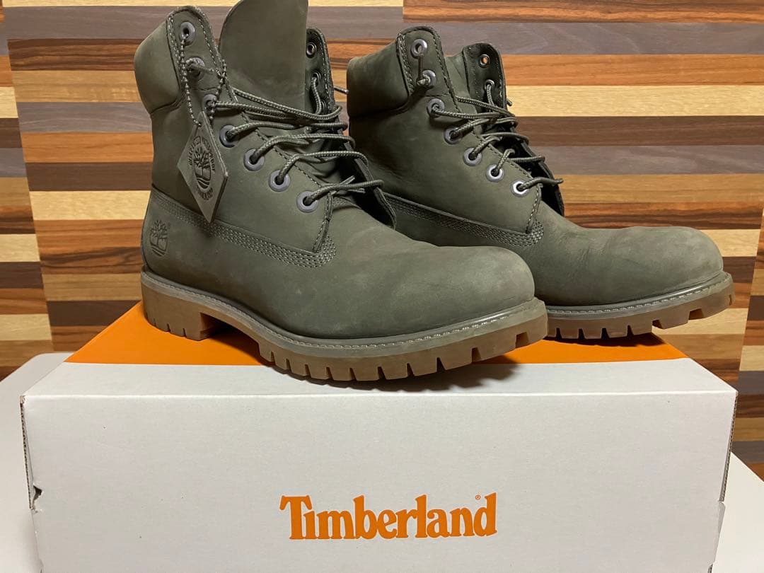 Timberland グレー ワークブーツ