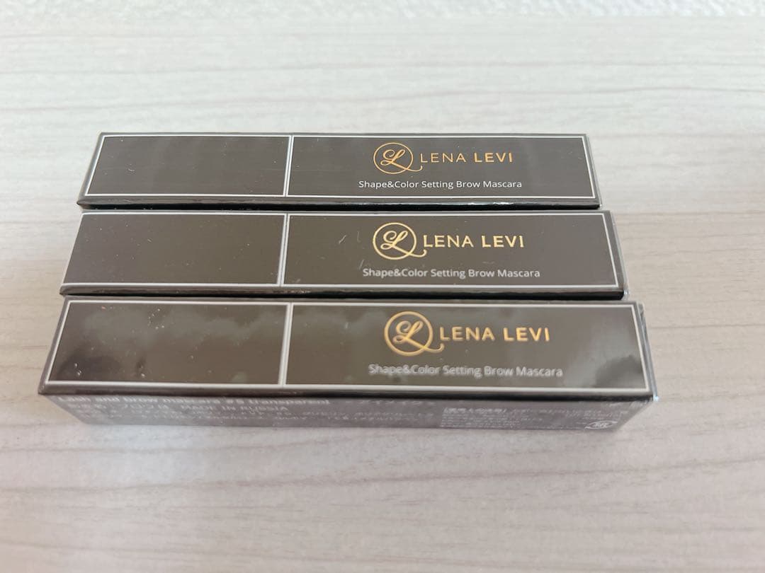 【3本set新品未使用】LENA LEVI 眉マスカラ #5 クリア ブロウマスカラ #5 クリアの通販・卸売り | アイラッシュガレージ
