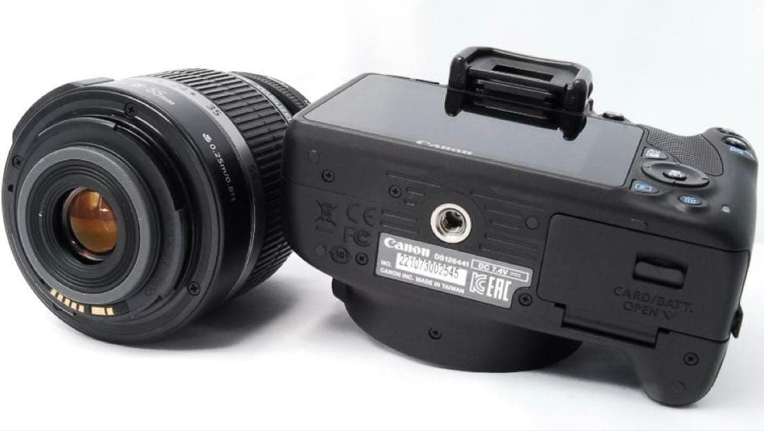 キヤノン EOS Kiss X7 シングル レンズ 軽量 コンパクト 手振れ補正