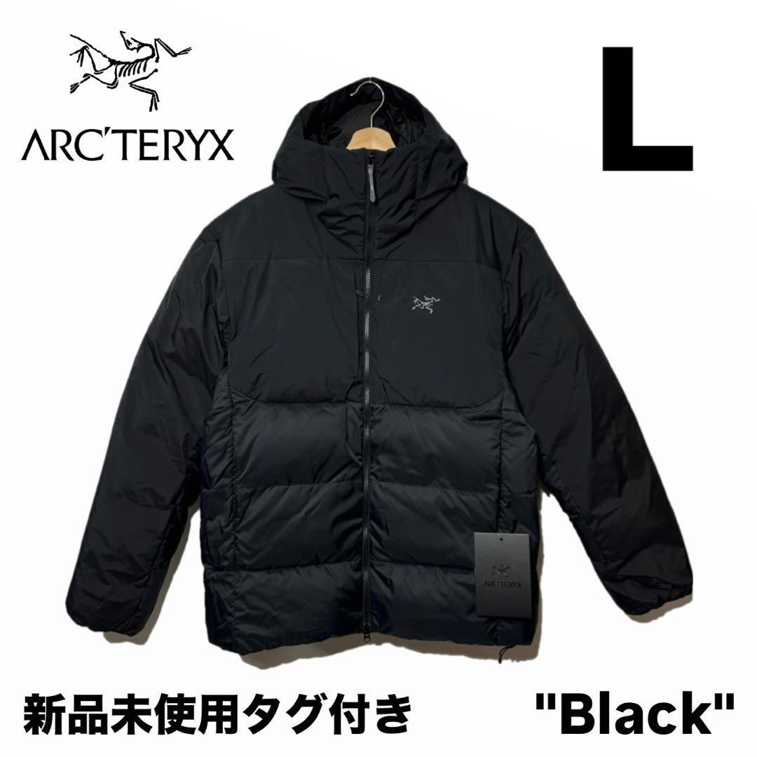 新品 アークテリクス ソリウム SV フーディー メンズ ブラック L