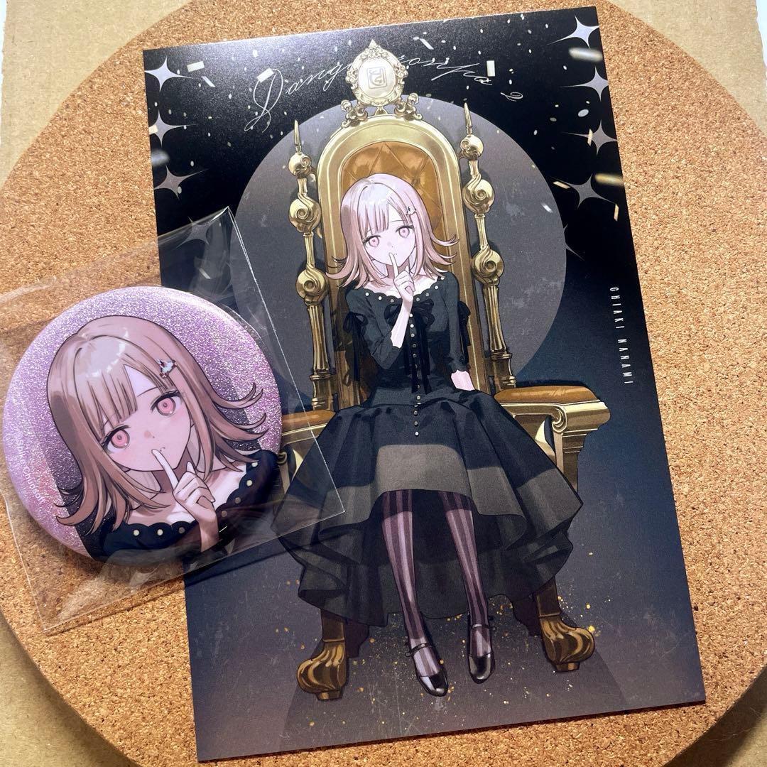 ダンガンロンパ およ 玉座 缶バッジ ポストカード 七海千秋 - メルカリ