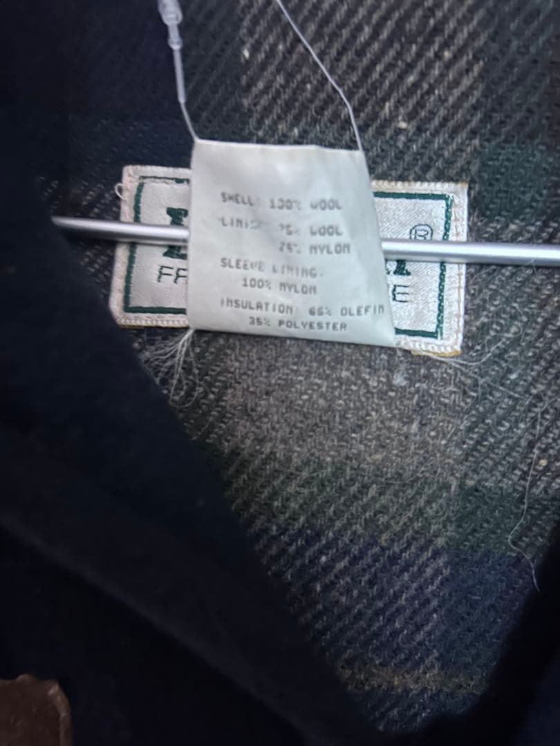 80s L.L.Bean ダッフルコート Mサイズ ネイビー USA製