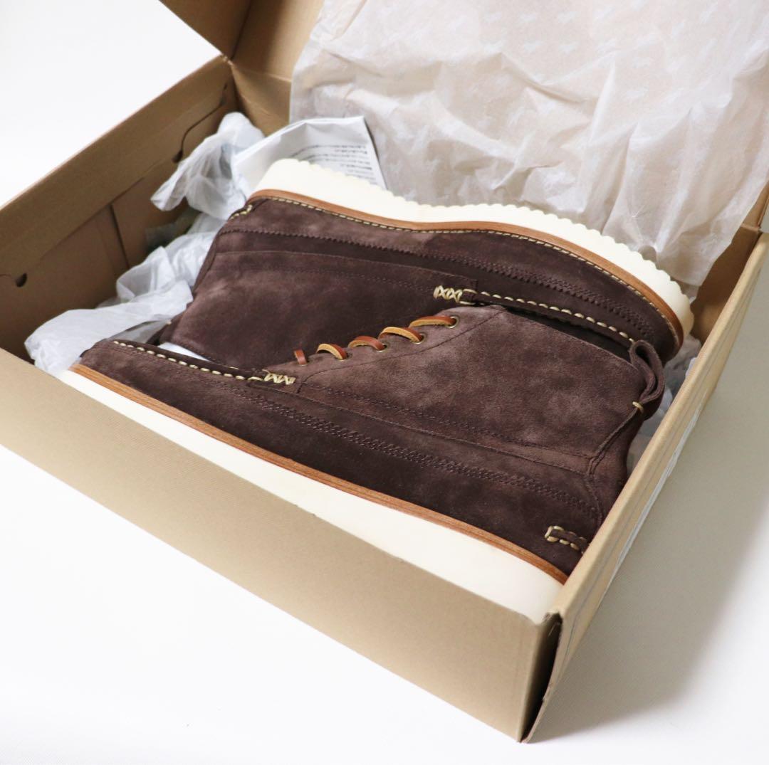 《ポロ ラルフローレン》箱付未使用 スエードレザーブーツ UK9(28.5cm)