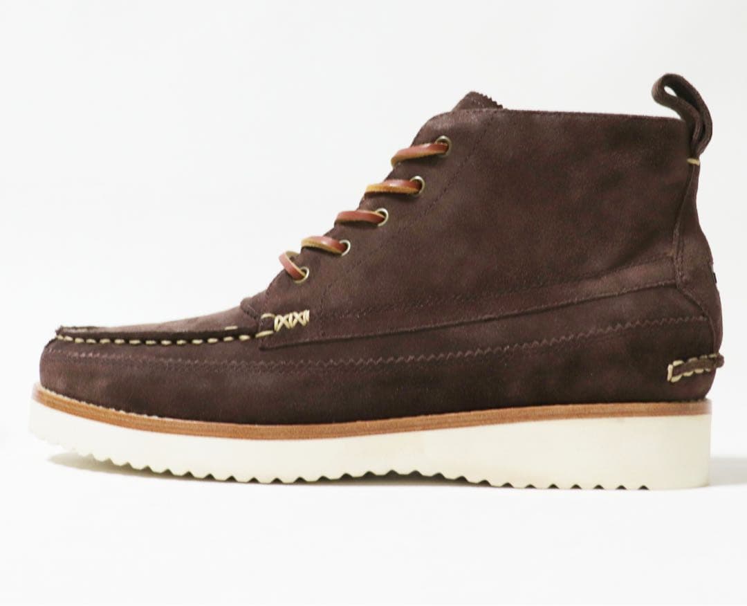 《ポロ ラルフローレン》箱付未使用 スエードレザーブーツ UK9(28.5cm)