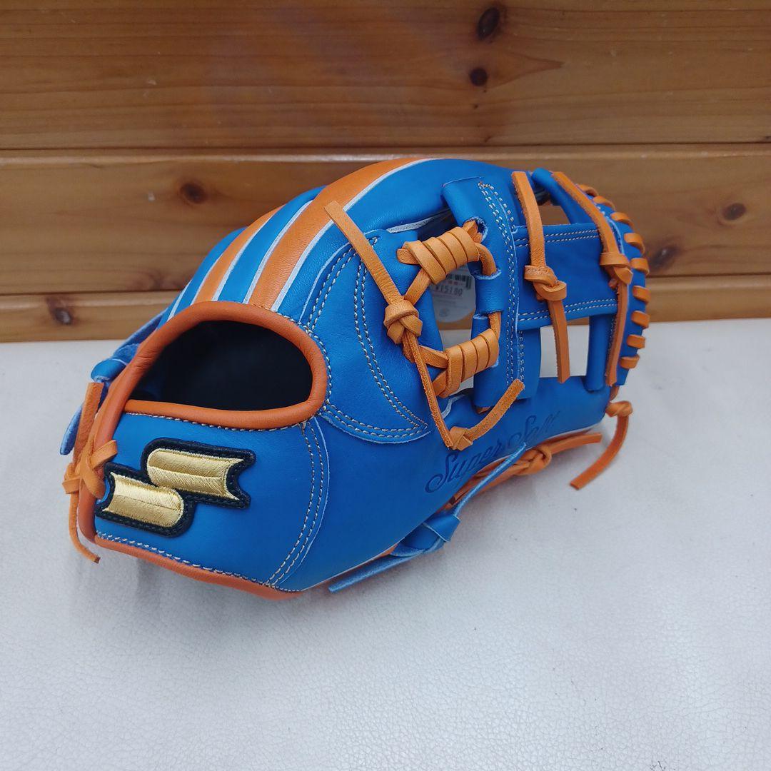 SSK限定 カノモデル 少年軟式グローブ 青/オレンジ - メルカリ