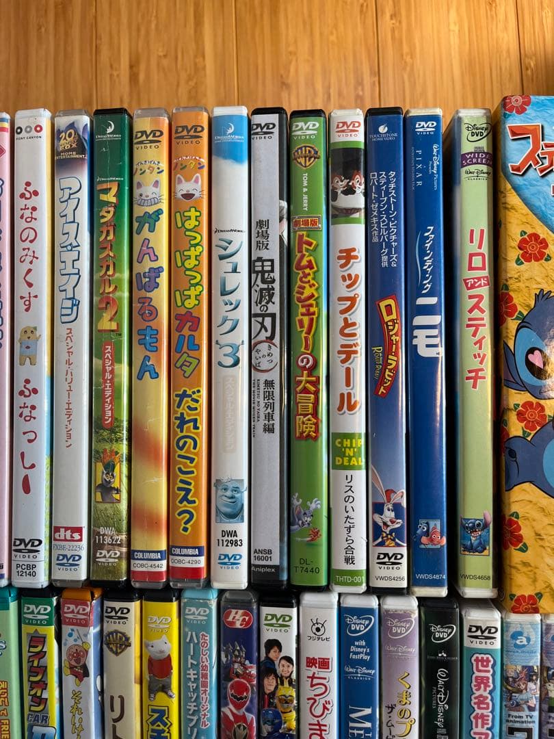ディズニーなど子供向け DVD まとめ売り 約80枚セット 未検品 - メルカリ