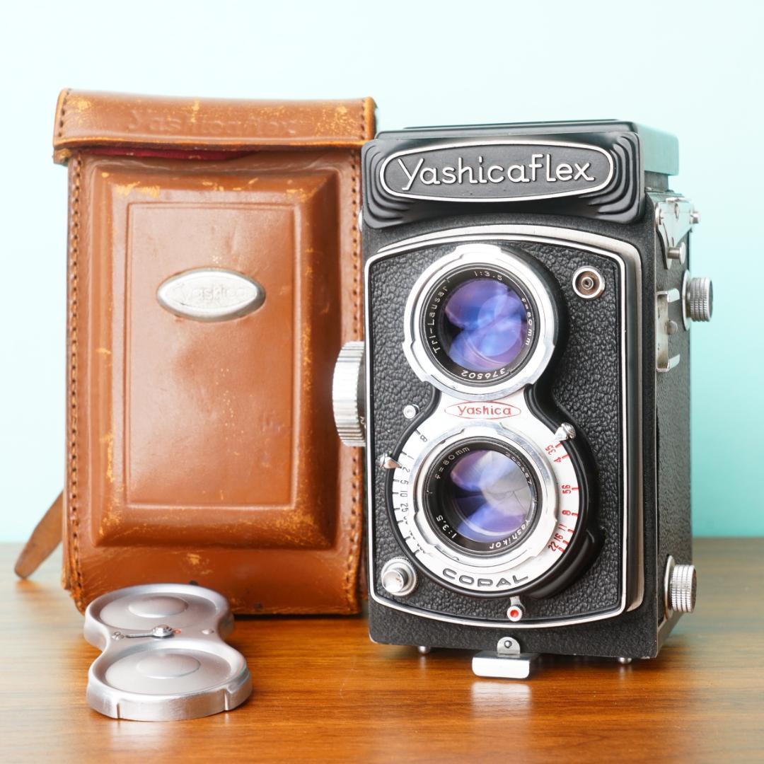 [美品] 完動品◎YASHICAFLEX C型 二眼レフ フィルムカメラ #82 二眼レフカメラ Yashica Flex C型 【送料無料】 | Twin Lens 二眼レフ