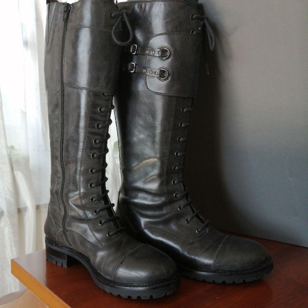 FXA Ferrira本皮 ロングブーツ23.5〜24(37)サイズ中古 - メルカリ