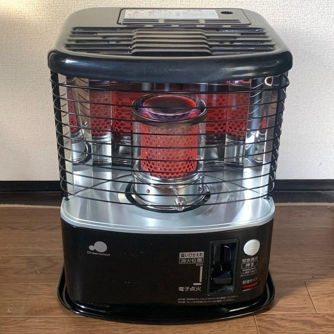グリーンウッド 石油ストーブ GKP-P249N 2022年製 - メルカリ