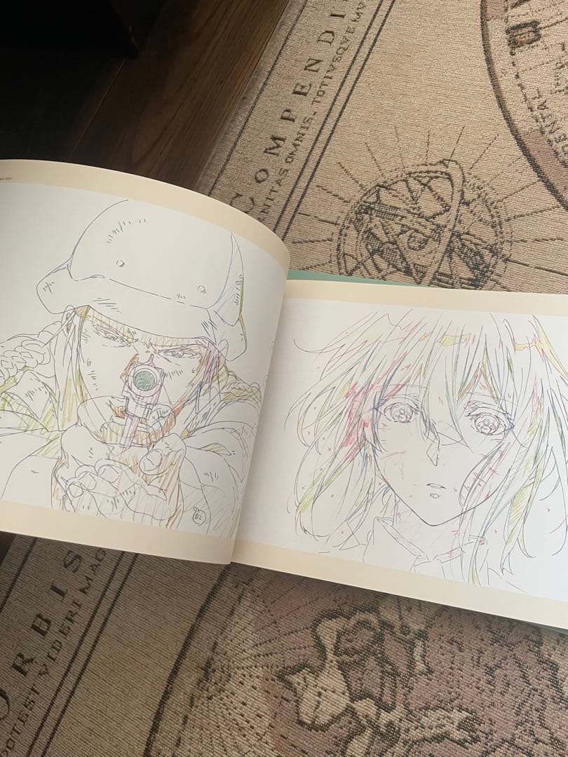 ヴァイオレット・エヴァーガーデン 原画集 vol.1 vol.2 セット - メルカリ