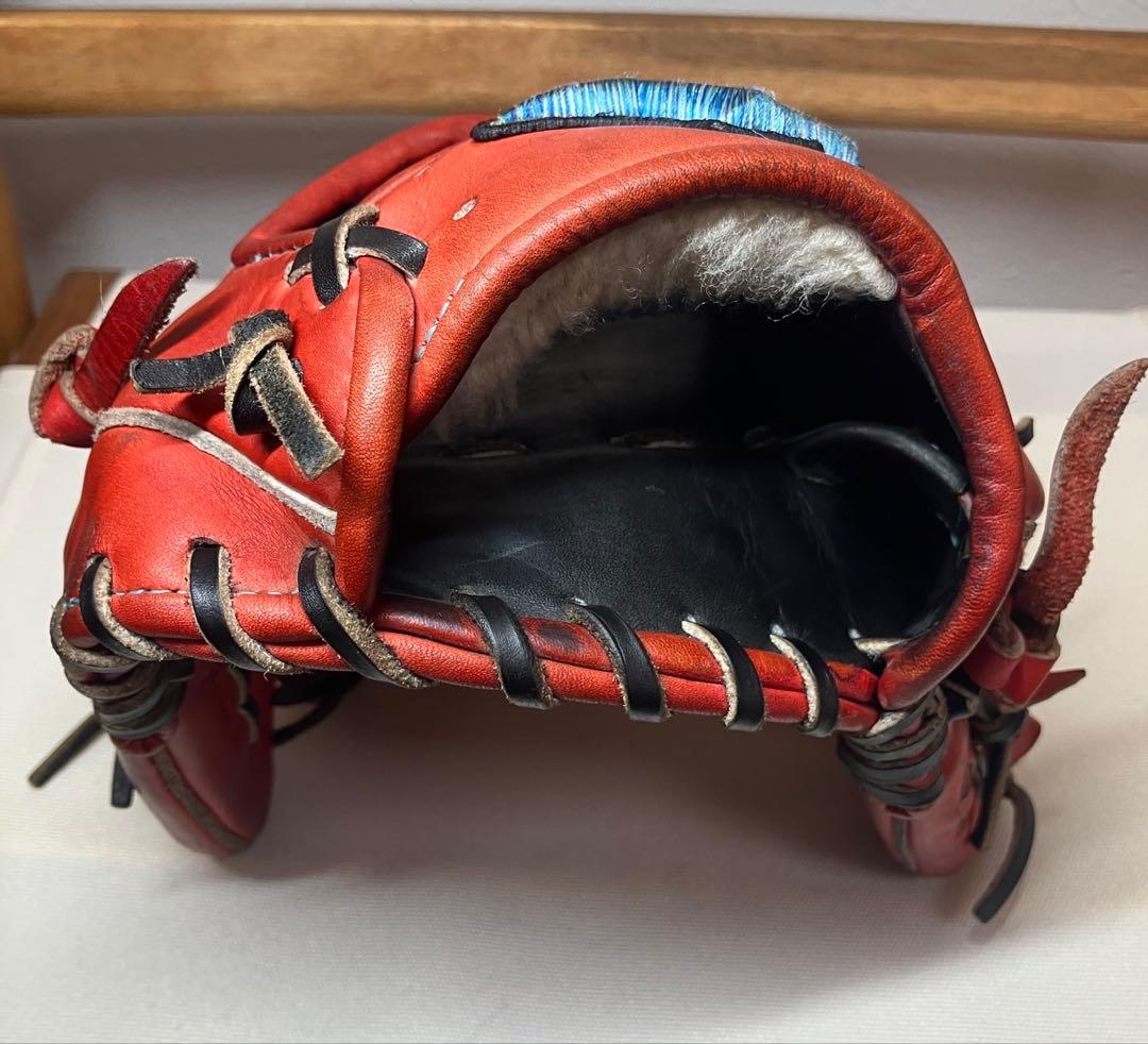 ミズノ グローバルエリート 硬式 内野用 鈴木型 ダイバーシティブルー