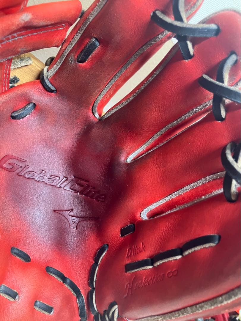 ミズノ グローバルエリート 硬式 内野用 鈴木型 ダイバーシティブルー