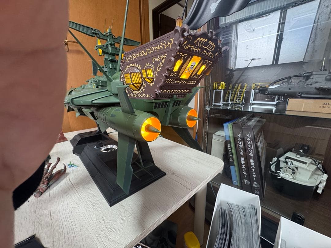 大特価！アシェット アルカディア号を作る完成品！ - メルカリ