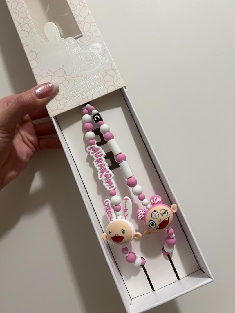 KIKIKAIKAI 村上隆 スマホストラップ & チャームキューブ セット 新品未開封】 村上隆 CASETiFY KAIKAI AND KIKI コレクティブル スマホ