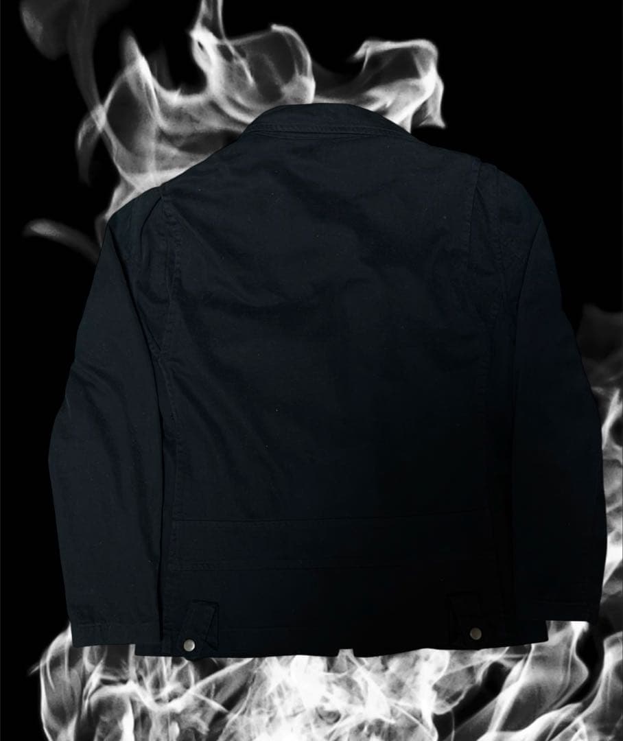 00s archive ギミック ジャケット y2k グランジ お兄系 平成 黒 - メルカリ