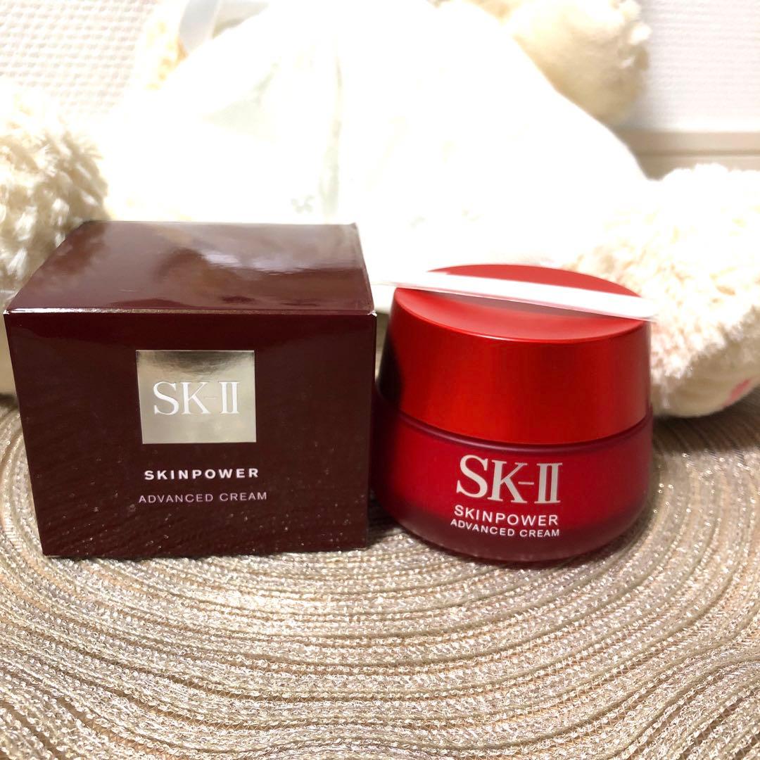 令和7年春製造品！SK-2スキンパワーアドバンストクリーム80g スパチュラ付き SK-II / スキンパワーアドバンスト クリーム 80gの公式商品情報｜美容